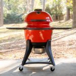 Kamado Joe 22" Blaze Red Charcoal Kamado Grill