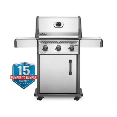 Napoleon Rogue XT 425 Propane Gas Grill, Stainless Steel