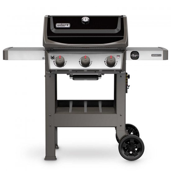 Weber Spirit II E-310 Propane Gas Grill, Black