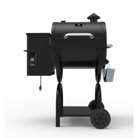 Z GRILLS 550A Smart Wood Fired Pellet Grill 8 in 1 Outdoor BBQ Smoker 590 SQ Inches Cooking Area Barbecue Grilling Black