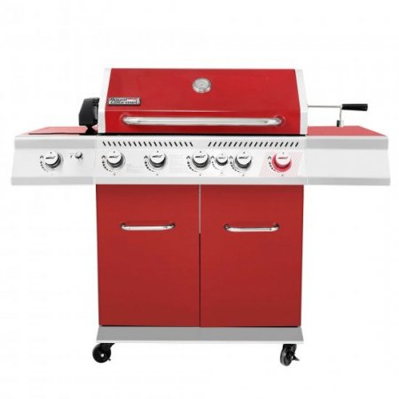 Royal Gourmet GA5403R 5-Burner BBQ Cabinet Style Gas Grill with Rotisserie Kit, Rear Burner, Sear Burner and Side Burner