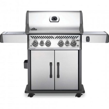 Rogue SE 525 Natural Gas Grill with Infrared Rear and Side Burners, Stainless Steel