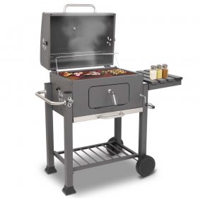 Segmart 16.5" Charcoal Grill with Heat Resistant Handle