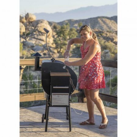 Camp Chef PG24STXB - Bronze Pellet Smoker Grill with 10 Smoke Settings, Patented Ash Cleanout Feature, PID Temperature Controller