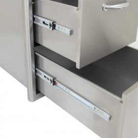 16 Inch Double Access Drawer