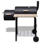 Classic Charcoal BBQ Offset Smoker