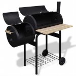 Classic Charcoal BBQ Offset Smoker