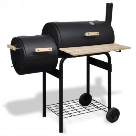 Classic Charcoal BBQ Offset Smoker