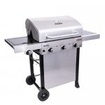 Char-Broil 463370719 Performance TRU-Infrared 3-Burner Cart Style Gas Grill, Stainless Steel