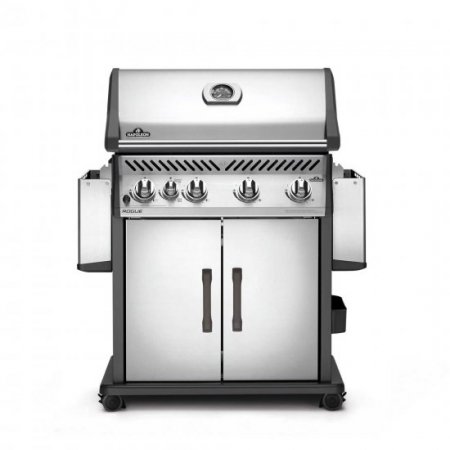 Rogue SE 525 Natural Gas Grill with Infrared Rear and Side Burners, Stainless Steel