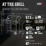 Weber Genesis II S-335 LP Stainless Steel