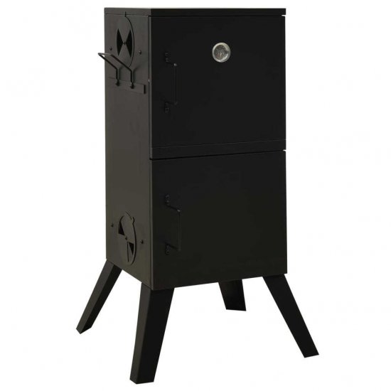 vidaXL Smoker Oven 21.7\"x18.7\"x39.6\" Steel