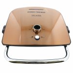 George Foreman 6-In-1 Electric Grill and Broil, Nonstick Ceramic, Easy Cleanup - Copper