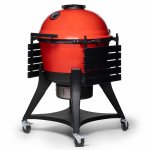 Kamado Joe 22" Blaze Red Charcoal Kamado Grill