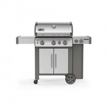 Weber Genesis II S-335 LP Stainless Steel Gas Grill + FREE iGRILL 3