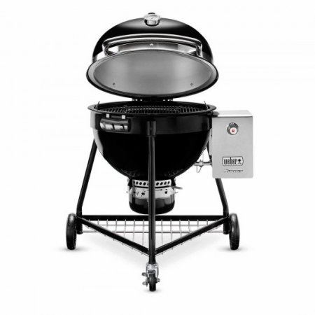 Weber 24 in. Summit E6 Charcoal Kamado Grill and Smoker Black - Case Of: 1;