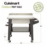 Cuisinart Stainless Steel Outdoor Prep Table