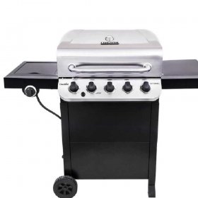 Char-Broil 463455021 Performance Series 5-Burner Gas Grill - Stainless Steel/Black
