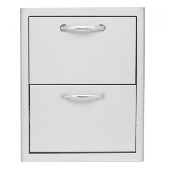 16 Inch Double Access Drawer