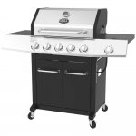 Expert Grill 5-Burner Propane Gas Grill with Side Burner