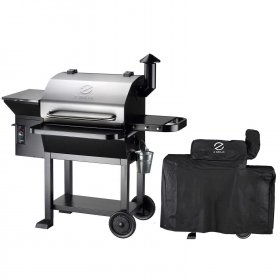 Z Grills 10002E Smart Wood Pellet Grill 8 in1 Outdoor BBQ Smoker 1000 SQ Inches Cooking Area
