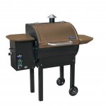 Camp Chef SmokePro DLX Wood Pellet Outdoor BBQ Grill and Smoker, Bronze | PG24B