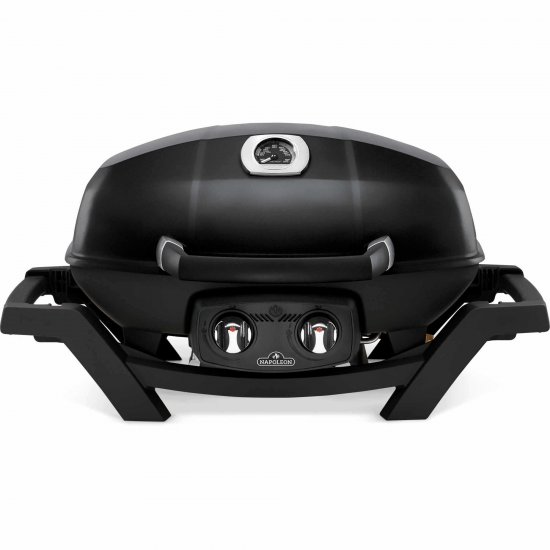 Napoleon TravelQ PRO285-BK Portable Propane Gas Grill, Black