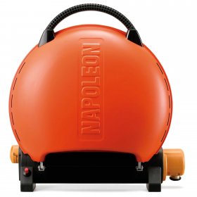 Napoleon TQ2225PO TravelQ 2225 Portable Propane Gas Grill, Orange