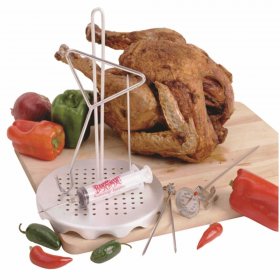 Burner Turkey Fryer, 12-inch Thermometer, Portable: Yes