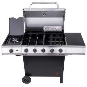 Char-Broil 463455021 Performance Series 5-Burner Gas Grill - Stainless Steel/Black