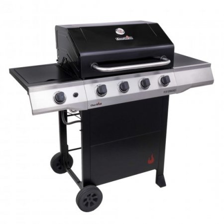 Char-Broil Performance 4-Burner Liquid Propane, (LP), Cart-Style Outdoor Gas Grill- Black