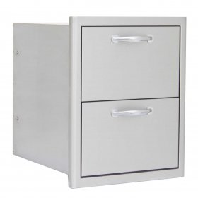 16 Inch Double Access Drawer