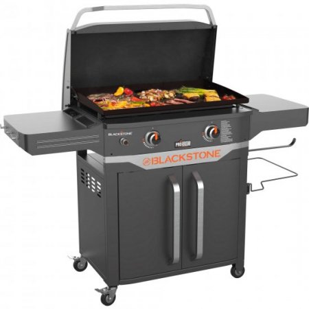 Blackstone ProSeries 2 Burner 28" Outdoor Cabinet Griddle with Hood