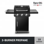 Dyna-Glo DGP397CNP-D Premier 3 Burner Propane Gas Black BBQ Grill