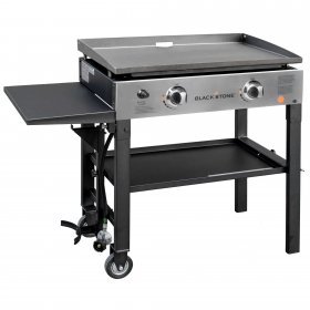 Blackstone 2-Burner 28" Griddle Cooking Station with Stainless Steel