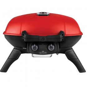 Napoleon TQ285-RD-A TravelQ Portable Propane Gas Tabletop Grill, Red