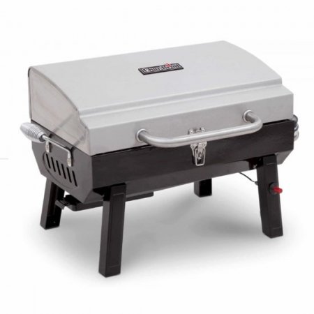 Char-Broil 200 Liquid Propane, (LP), Portable Stainless Steel Gas Grill