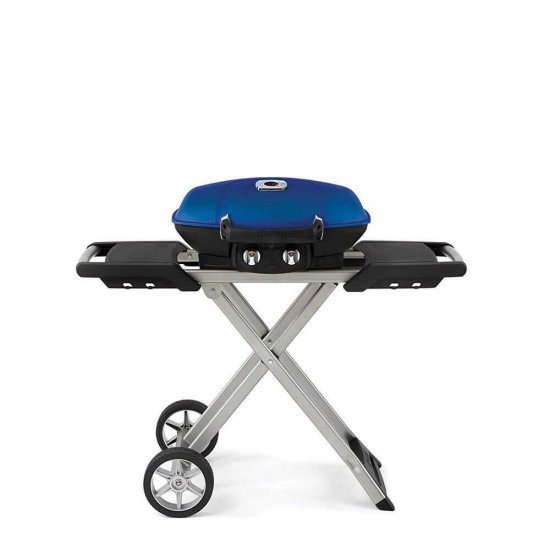 Napoleon TQ285XBL TravelQ 285 Scissor Cart Portable Grill - Blue