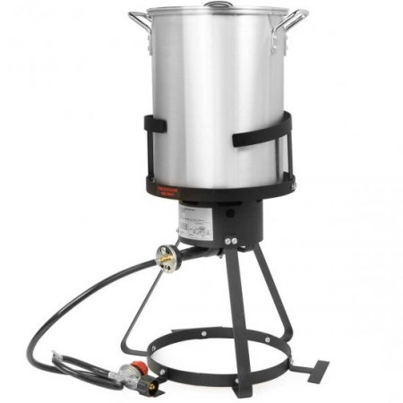 30Qt 1-Burner Propane Turkey Fryer, : 19.75'''', : 15.5''''