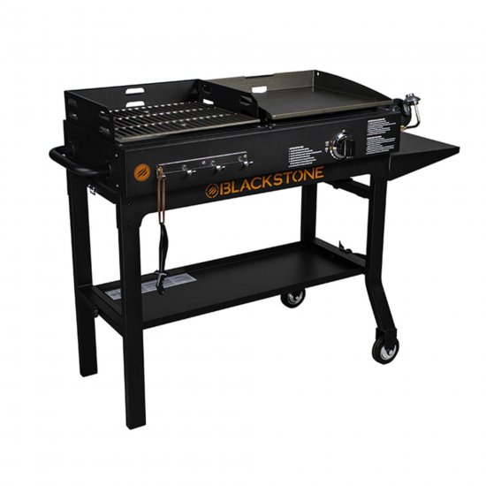 Blackstone Duo 17\" Griddle and Charcoal Grill Combo