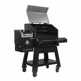 Pit Boss Platinum Laredo 1000 Sq. in. Wifi Enabled Wood Pellet Grill and Smoker