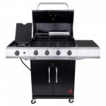 Char-Broil Performance 4-Burner Liquid Propane, (LP), Cabinet-Style Outdoor Gas Grill- Black