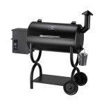 Z GRILLS Wood Pellet Grill ZPG-550B Electric Outdoor Smoker 550 SQIN Cooking Area