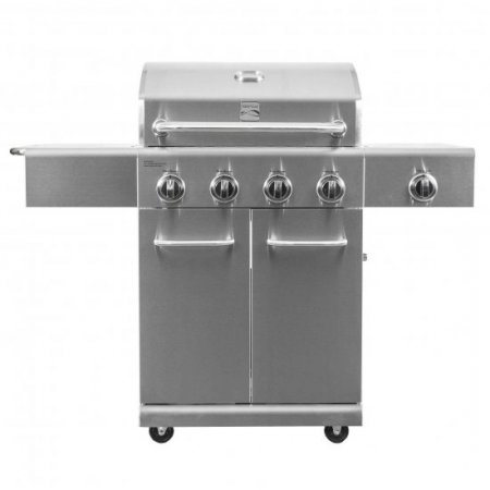 Kenmore 4 Burner 53000 BTU Stainless BBQ Propane Grill w/ Searing Side Burner