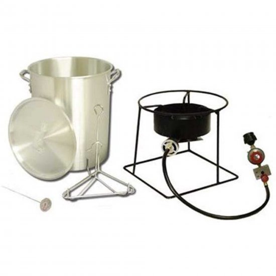 King Kooker # 1266 Portable Propane Outdoor Turkey Fryer, 29-Quart