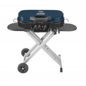 Coleman RoadTrip 285 Portable Stand-Up Propane Grill - Blue