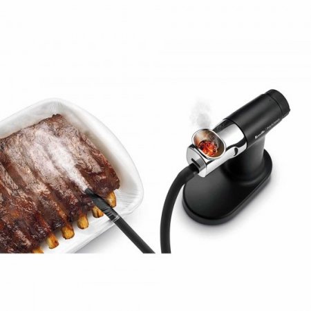 PolyScience The Smoking Gun Pro Food Smoker, Portable, Handheld, Includes Wood Chips, Black