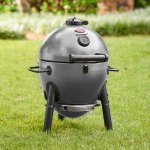 Char-Griller Akorn Jr. Charcoal Kamado Gray