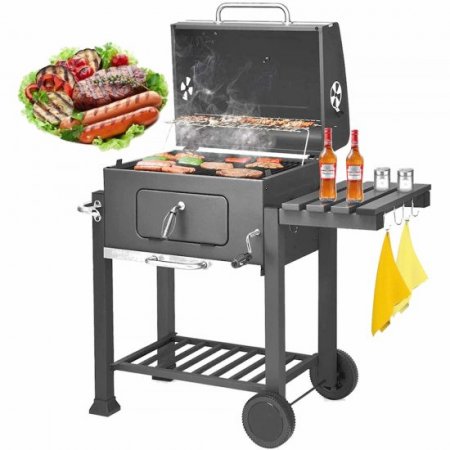 Segmart 16.5" Charcoal Grill with Heat Resistant Handle