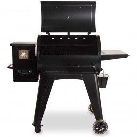 Pit Boss PB850G Navigator Wood Pellet Grill and Smoker, Fitted Cover - 10527
